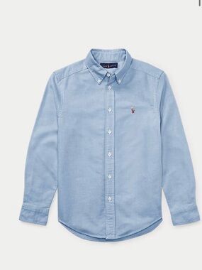Ralph Lauren Light Blue Button-Down Oxford Shirt - Men's